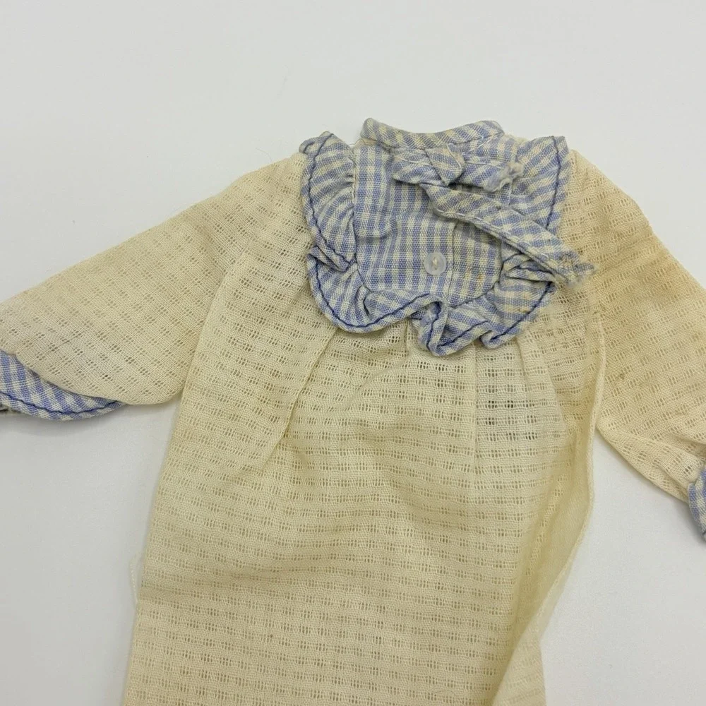 *VINTAGE‎ FRANCIE 1966 TUCKERED OUT  #1253 NIGHT GOWN Flawed